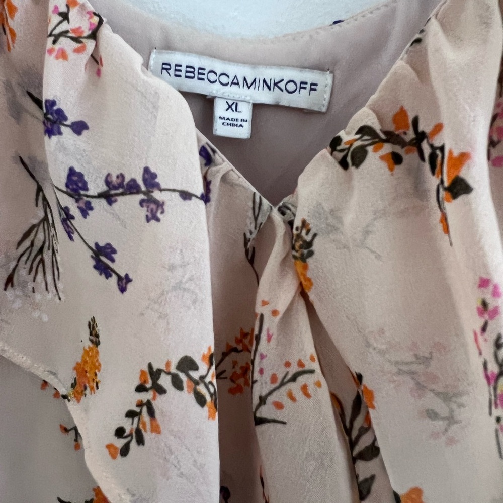 Rebecca Minkoff Jessica Ruffled Floral-Print Midi Wrap Dress - Picture 5 of 12